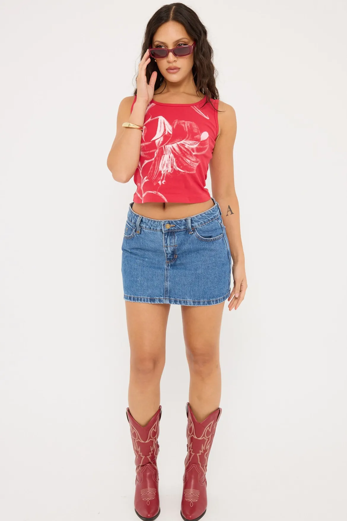 Sophie Mini Skirt Highway Blue