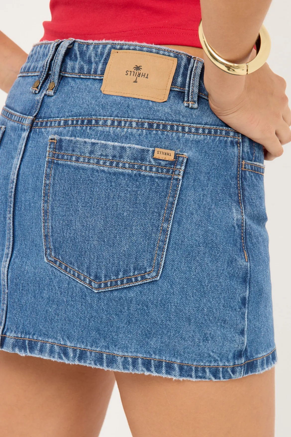 Sophie Mini Skirt Highway Blue