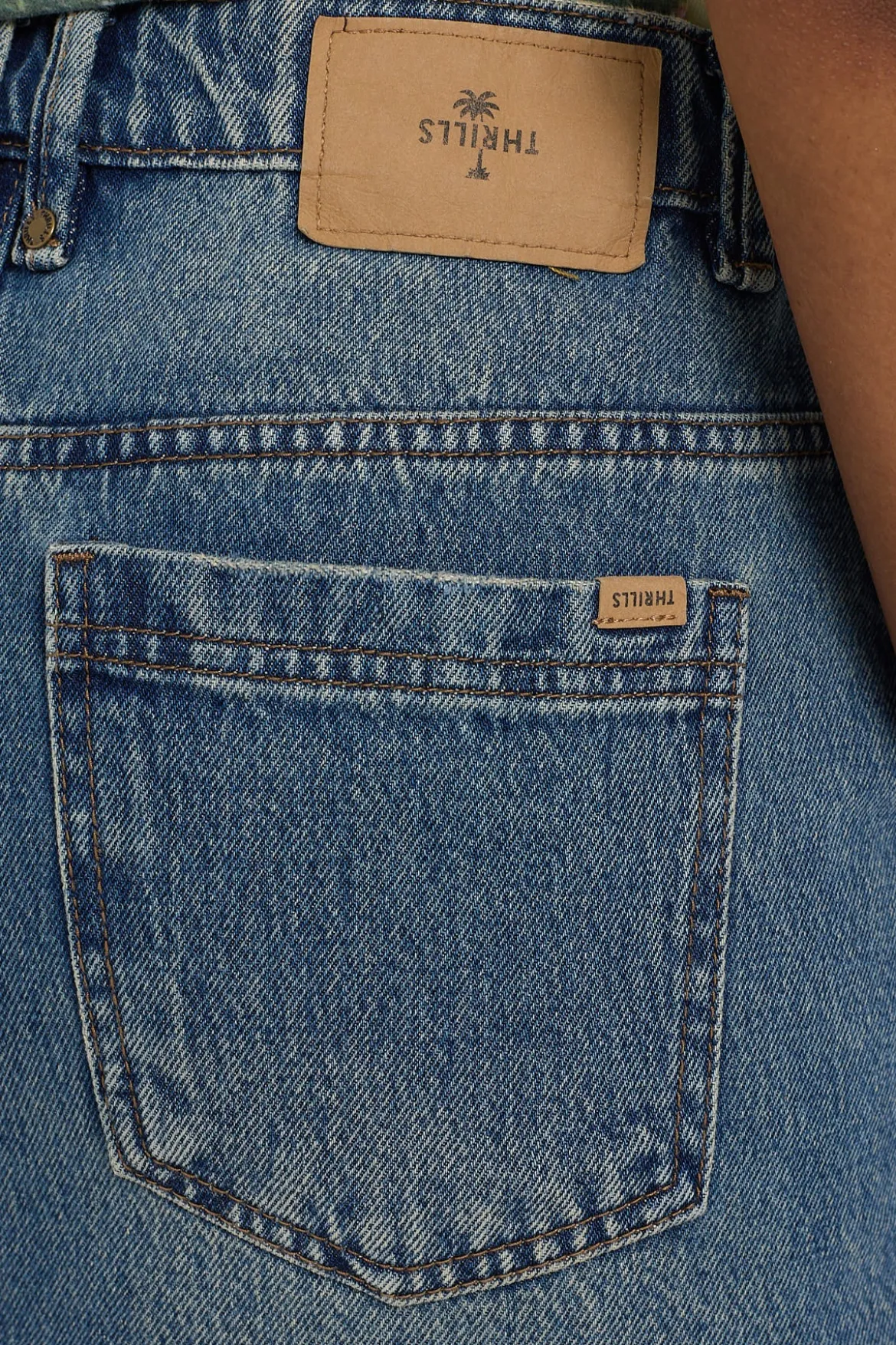 Sophie Skirt Dirty Worn Blue