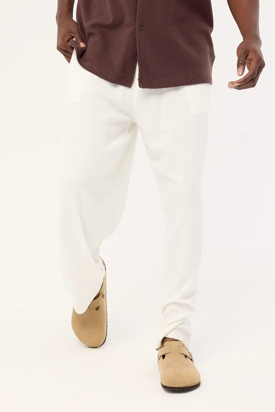 Sorelle Elastic Waist Pant White