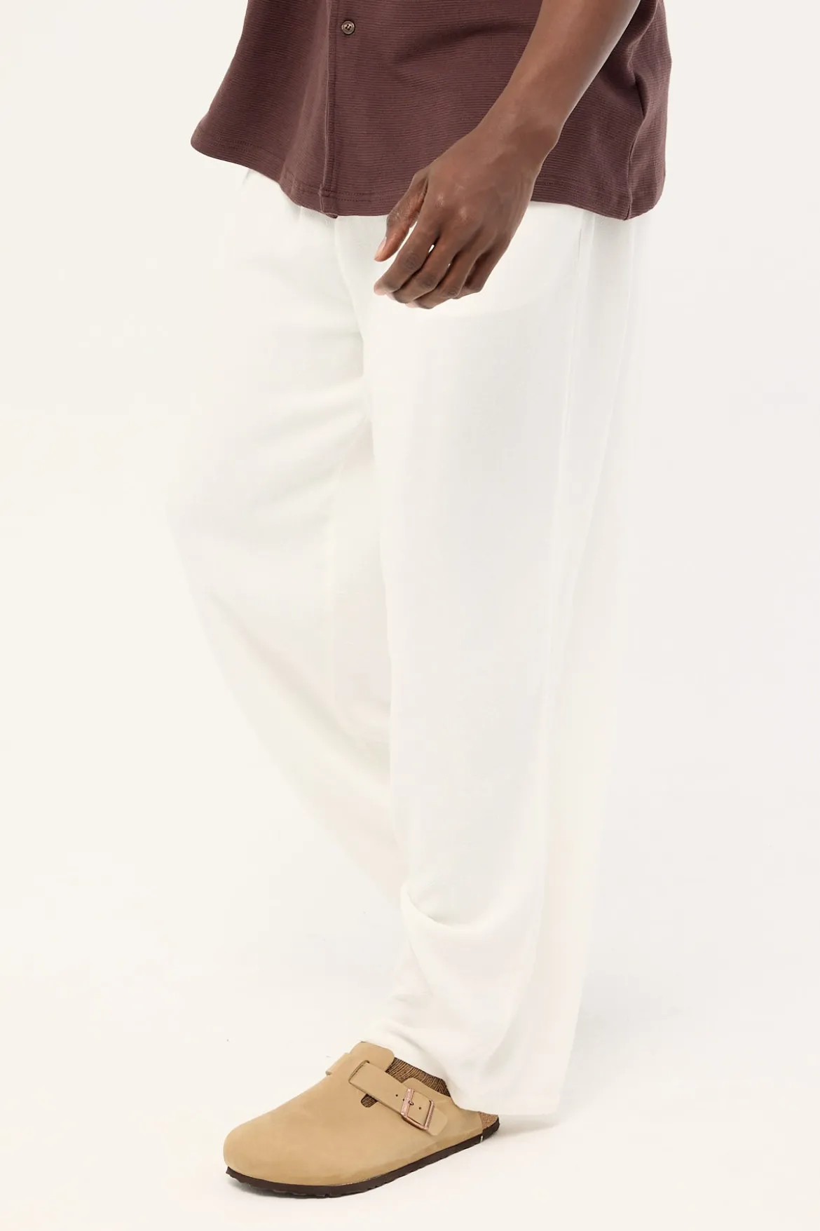 Sorelle Elastic Waist Pant White