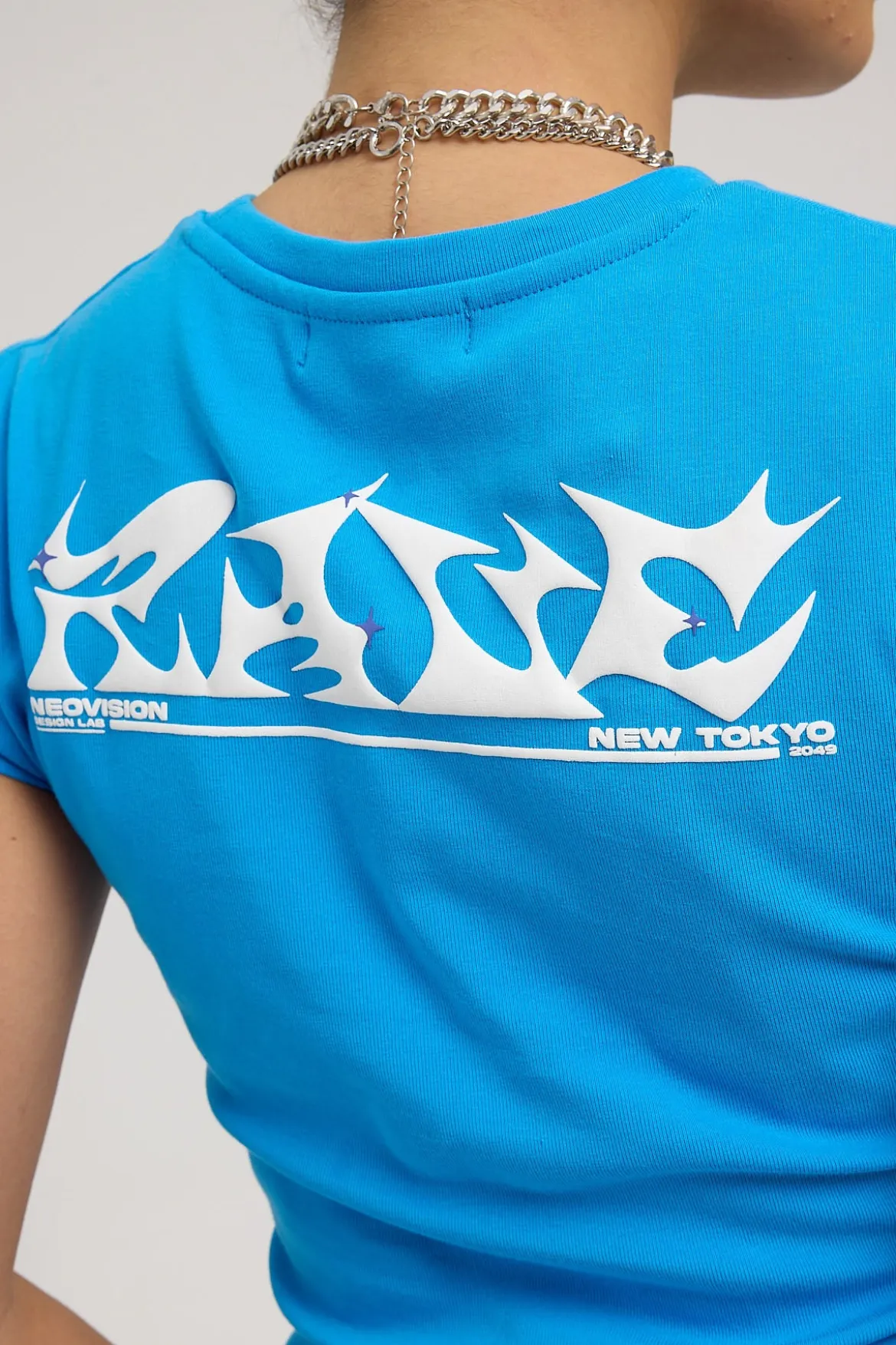 Spark Street Baby Tee Malibu Blue