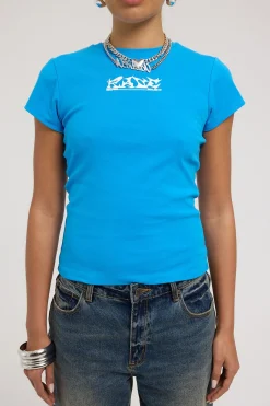 Spark Street Baby Tee Malibu Blue