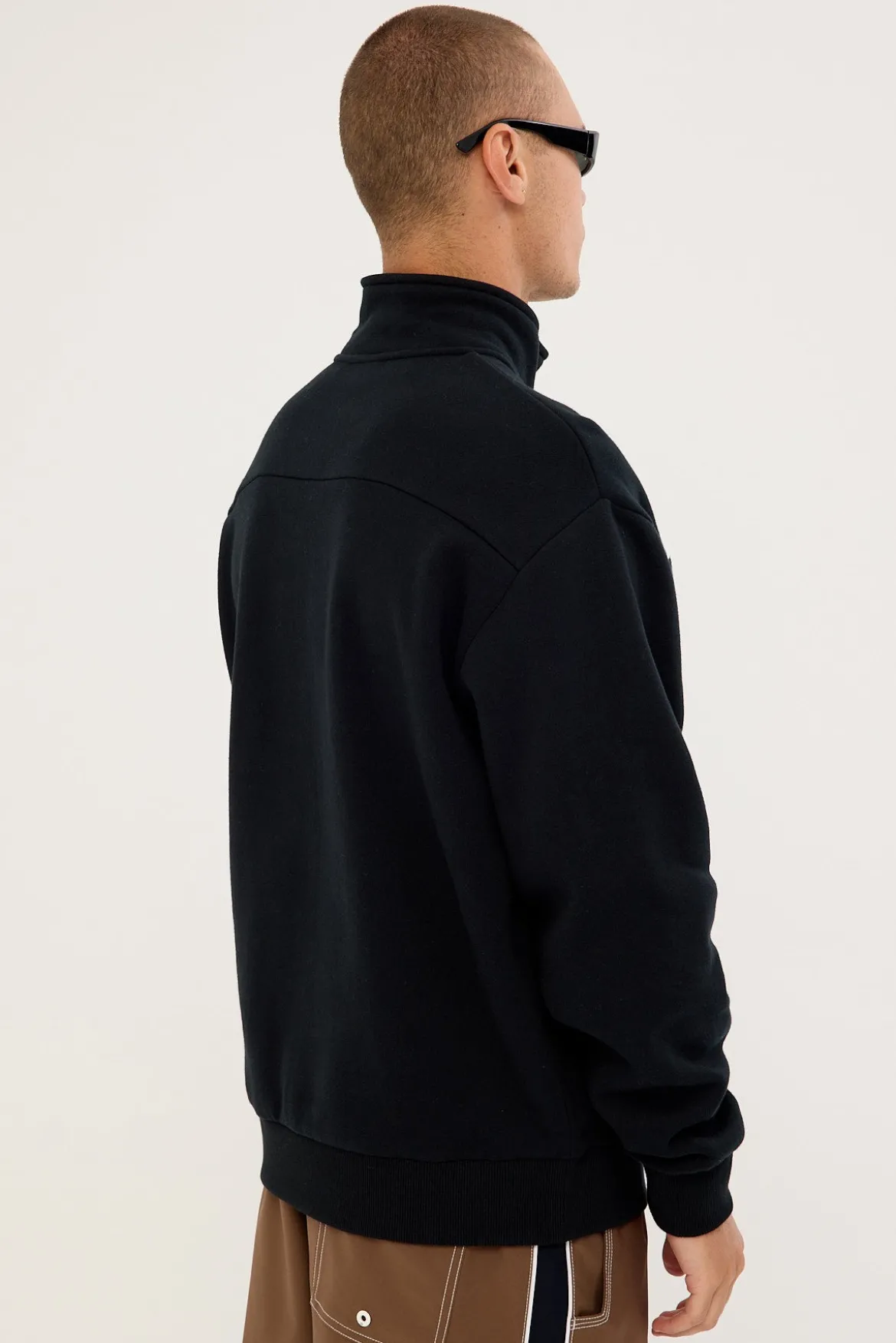 Spec 74 1/4 Zip Black