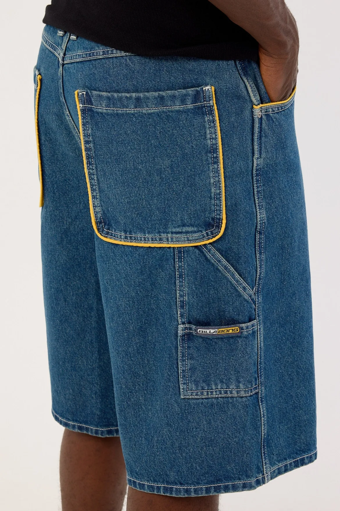 Spec 73 Bag Dog Denim Short Ocean Wash