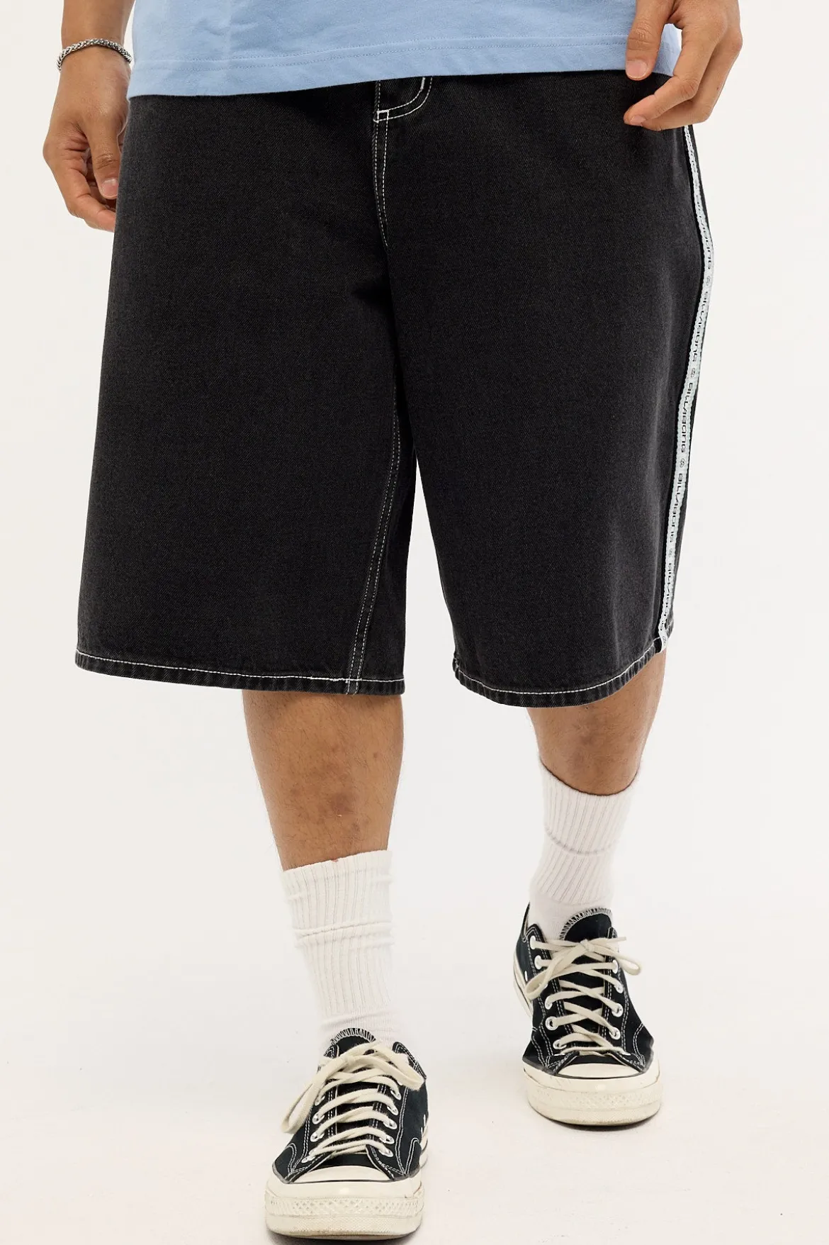 Spec 73 Signals Denim Short Washed Black