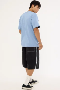 Spec 73 Signals Denim Short Washed Black