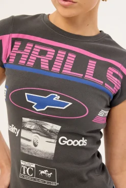 Speed Kills Club Tee Merch Black