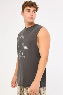 Speed Metal Merch Fit Muscle Tee Merch Black