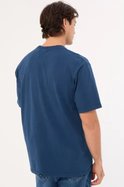 Sphere Embro Oversize Fit Tee Ensign Blue