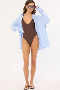 Spice Sunset One Piece Brown