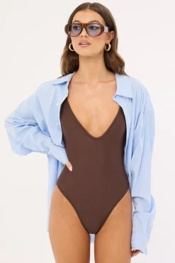 Spice Sunset One Piece Brown
