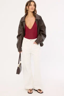 Spice Sunset One Piece Burgundy