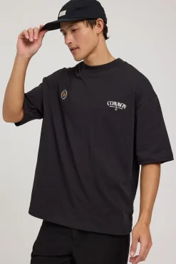 Spiced Whiskey Heavyweight Easy Tee Night Black