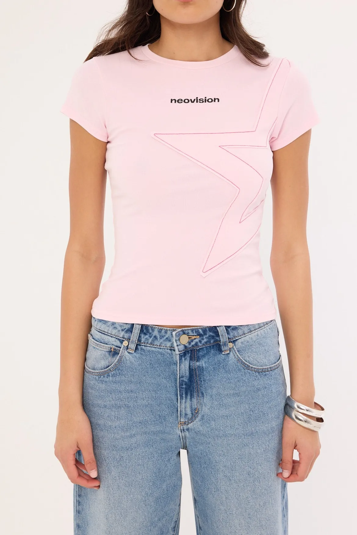 Spire Baby Tee Pink