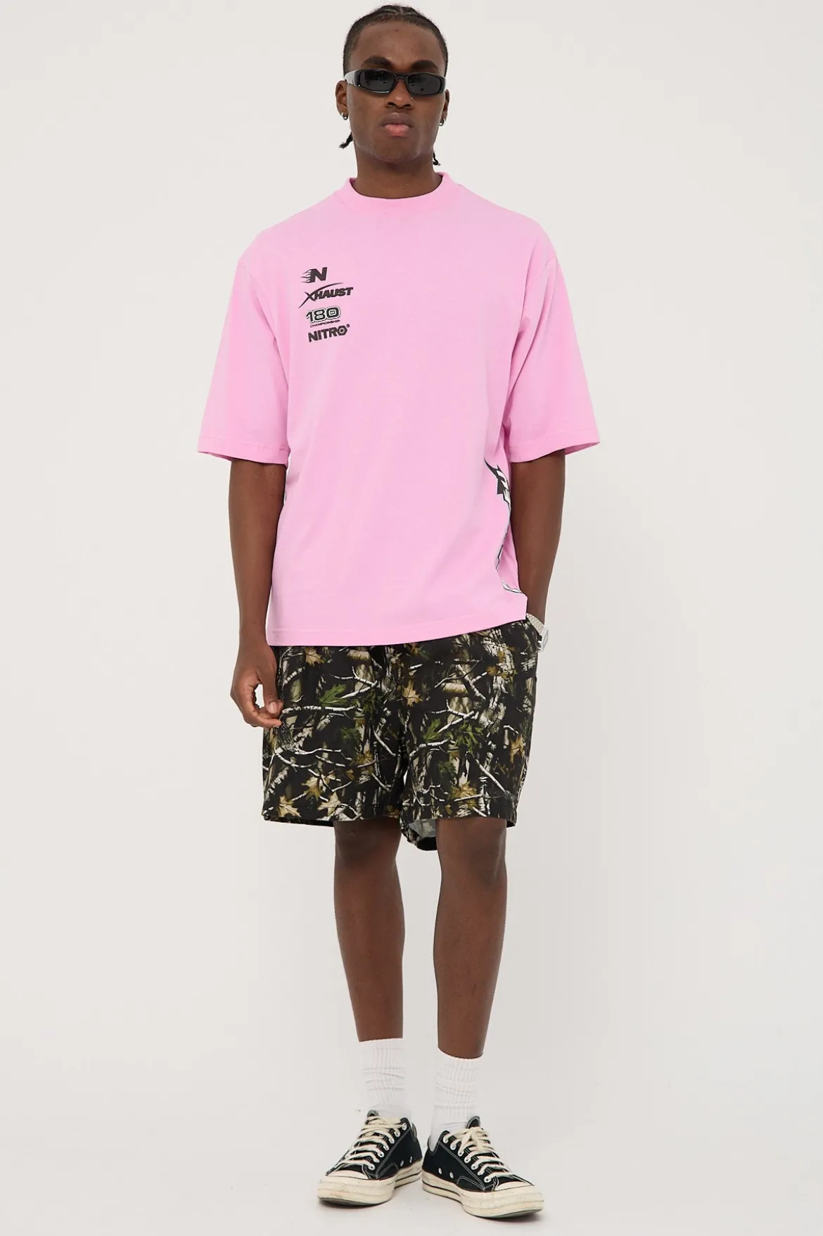 Spoiler Street Super Heavy Tee Pink
