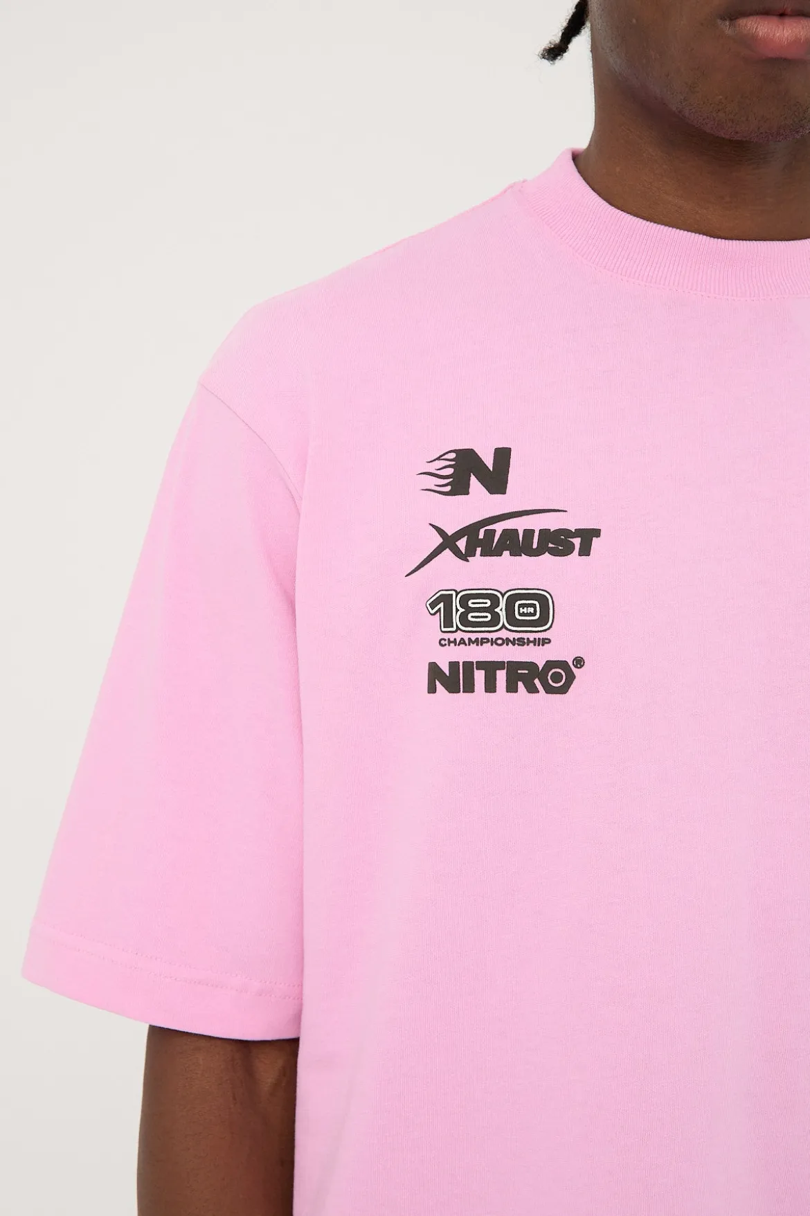 Spoiler Street Super Heavy Tee Pink