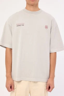 Sporting Brushed Easy Tee Washed Ice Grey