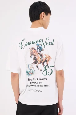 Stables Heavyweight Easy Tee White