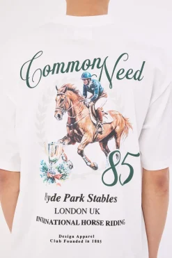Stables Heavyweight Easy Tee White