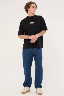 Stake Heavyweight Easy Tee Black