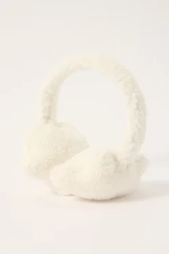 Star Ear Muffs White