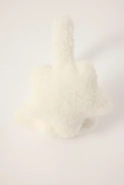 Star Ear Muffs White