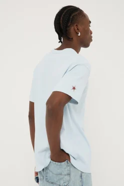 Star Slant Tee Pigment Blue