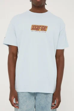 Star Slant Tee Pigment Blue