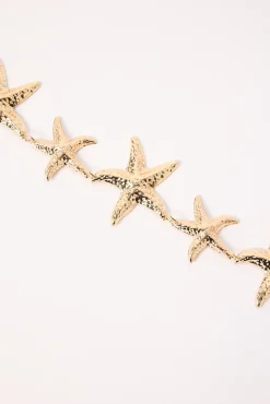 Starfish Chain Belt Gold
