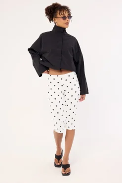 Starlet Capri Cream Polka