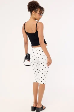 Starlet Capri Cream Polka