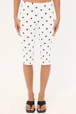 Starlet Capri Cream Polka