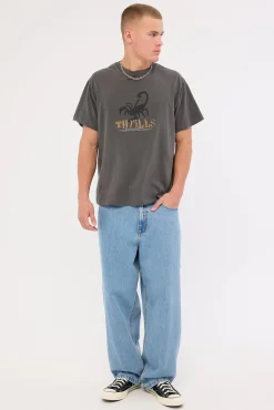 State Of Disorder Merch Fit Cropped Tee Merch Black