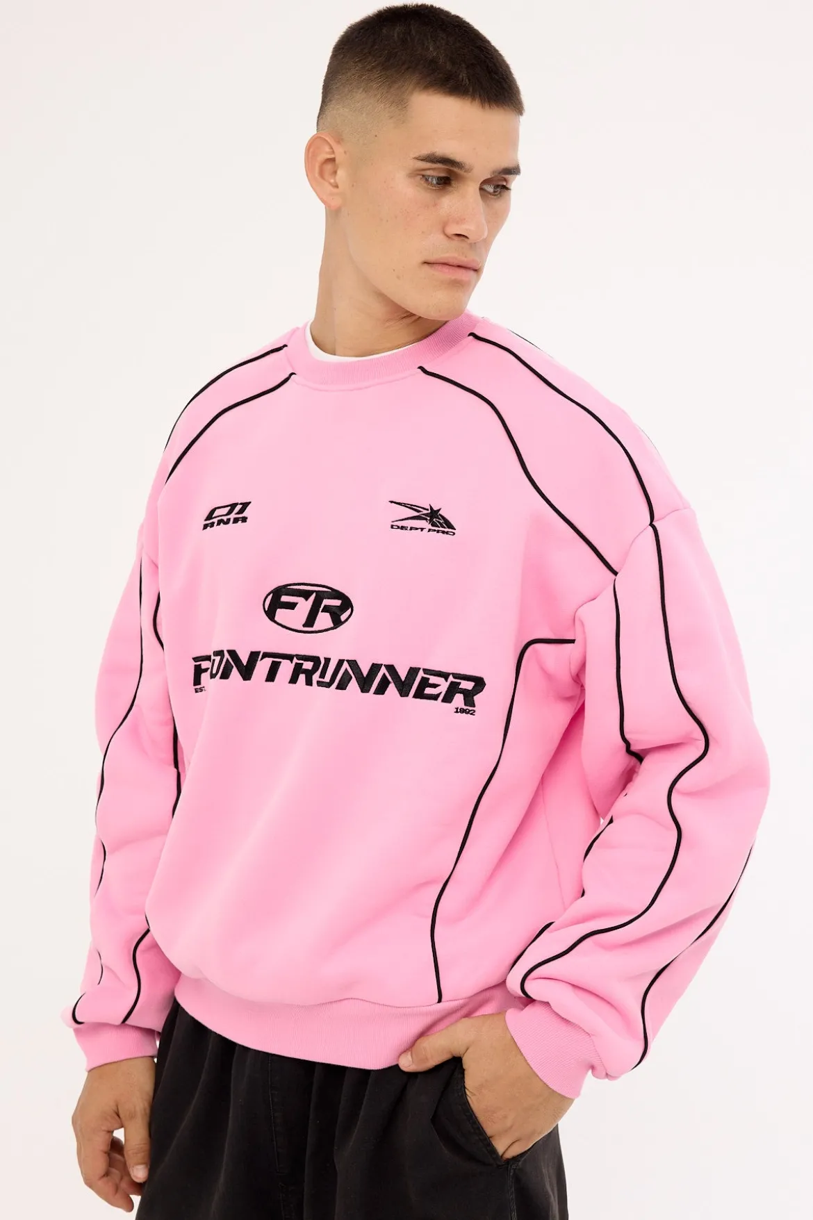 Stateside Crew Candy Pink