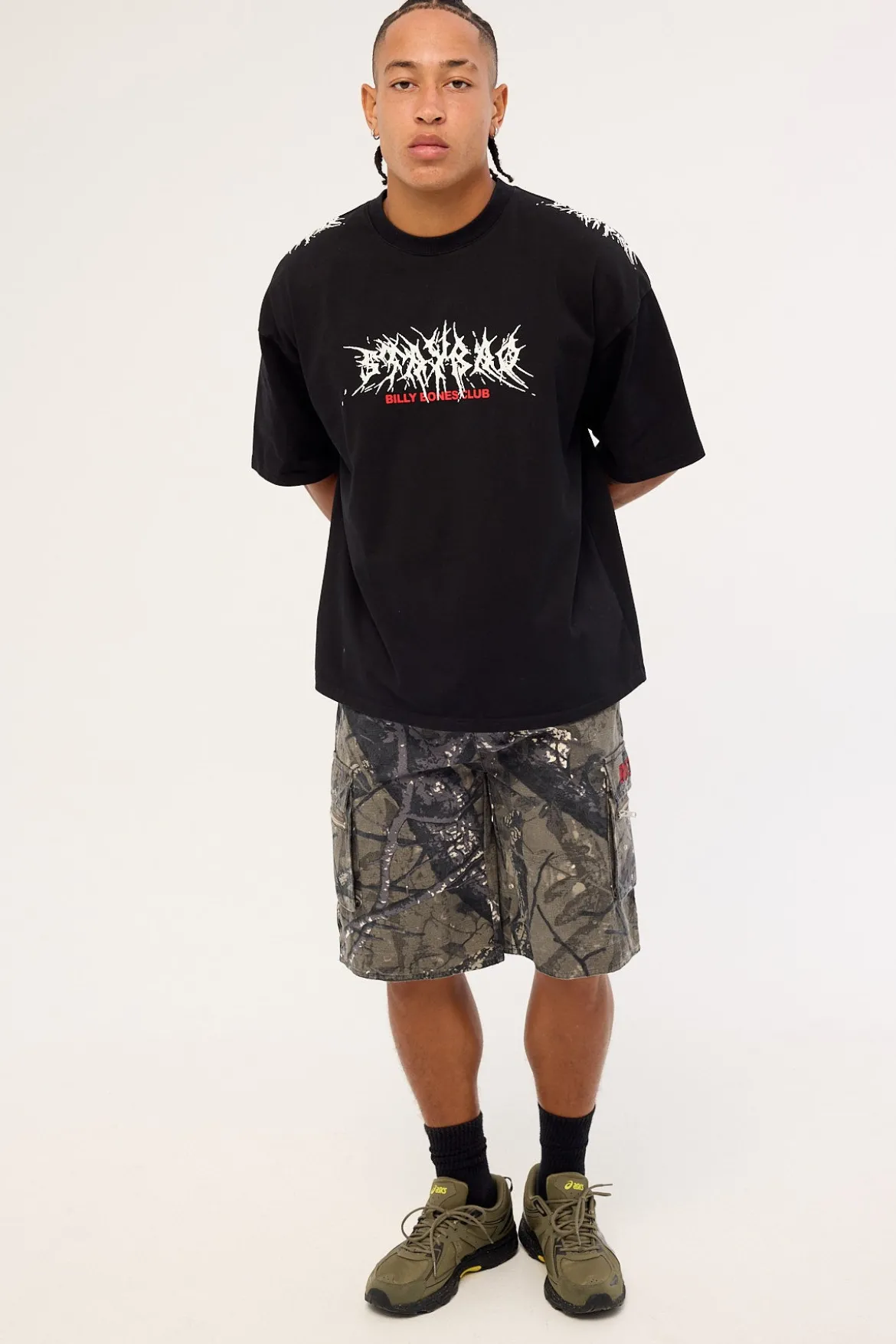 Stay Bad Box Tee Vintage Black