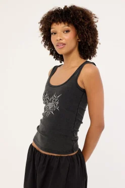 Steelheart Tank Washed Black