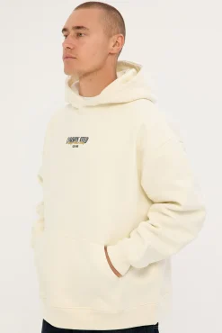 Steer Boxy Hoodie Off White