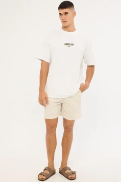 Steer Heavyweight Boxy Tee White
