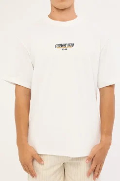 Steer Heavyweight Boxy Tee White