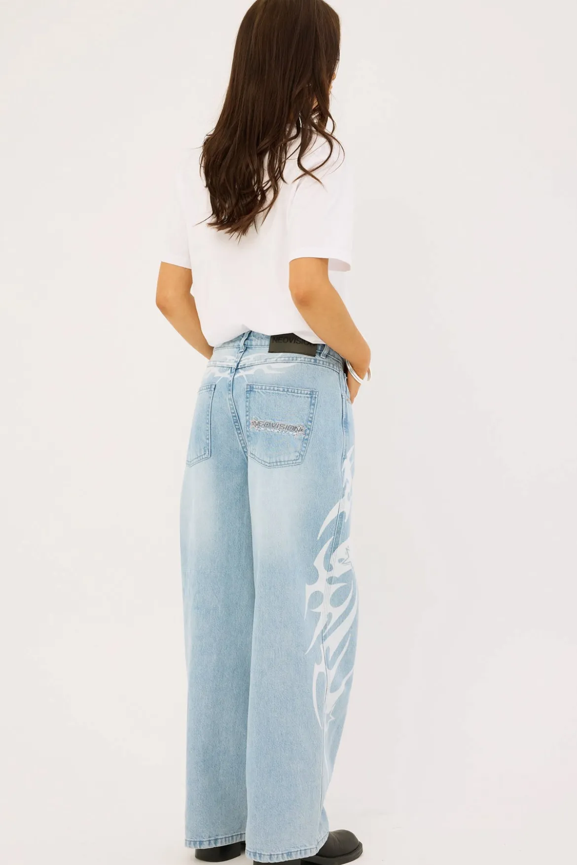Stencil Dyno Low Baggy Jean Light Blue Denim