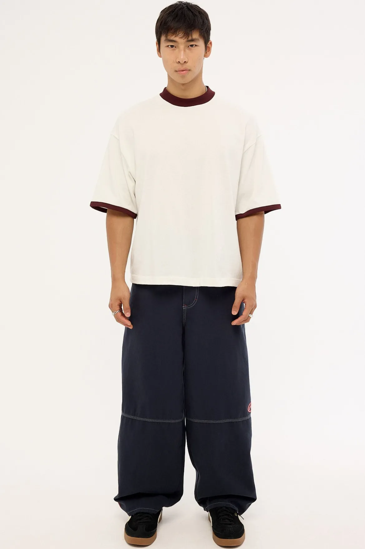 Step-Stone Cacoon Pant Navy