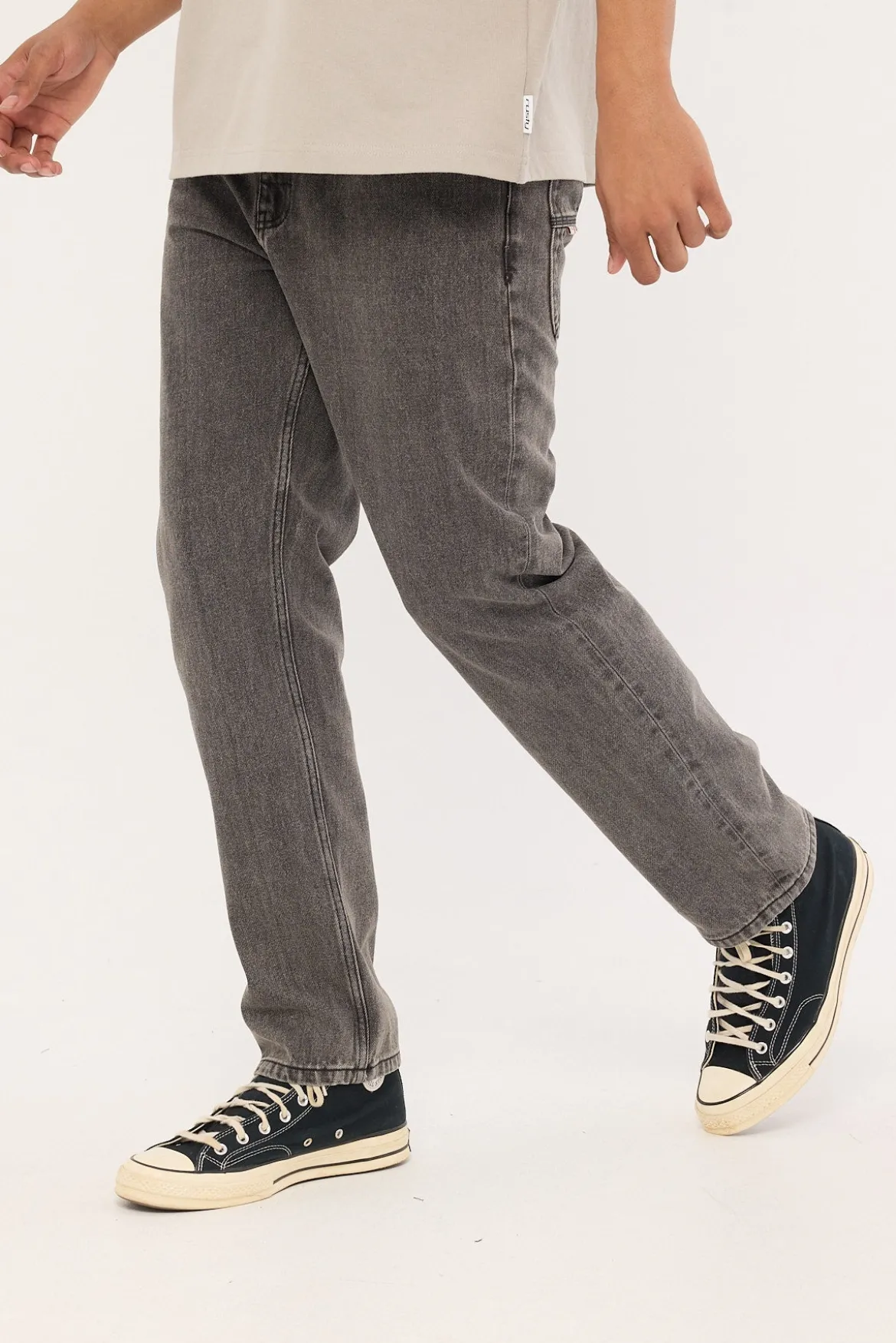 Steven Straight Jean Stone Black