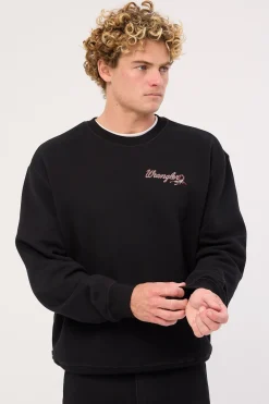 Stinger Slouch Sweat Black