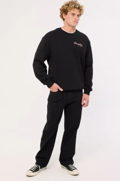 Stinger Slouch Sweat Black