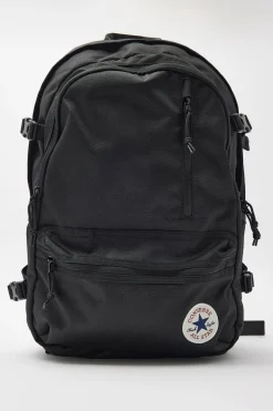 Straight Edge Backpack Black