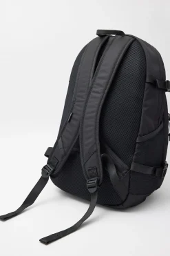 Straight Edge Backpack Black