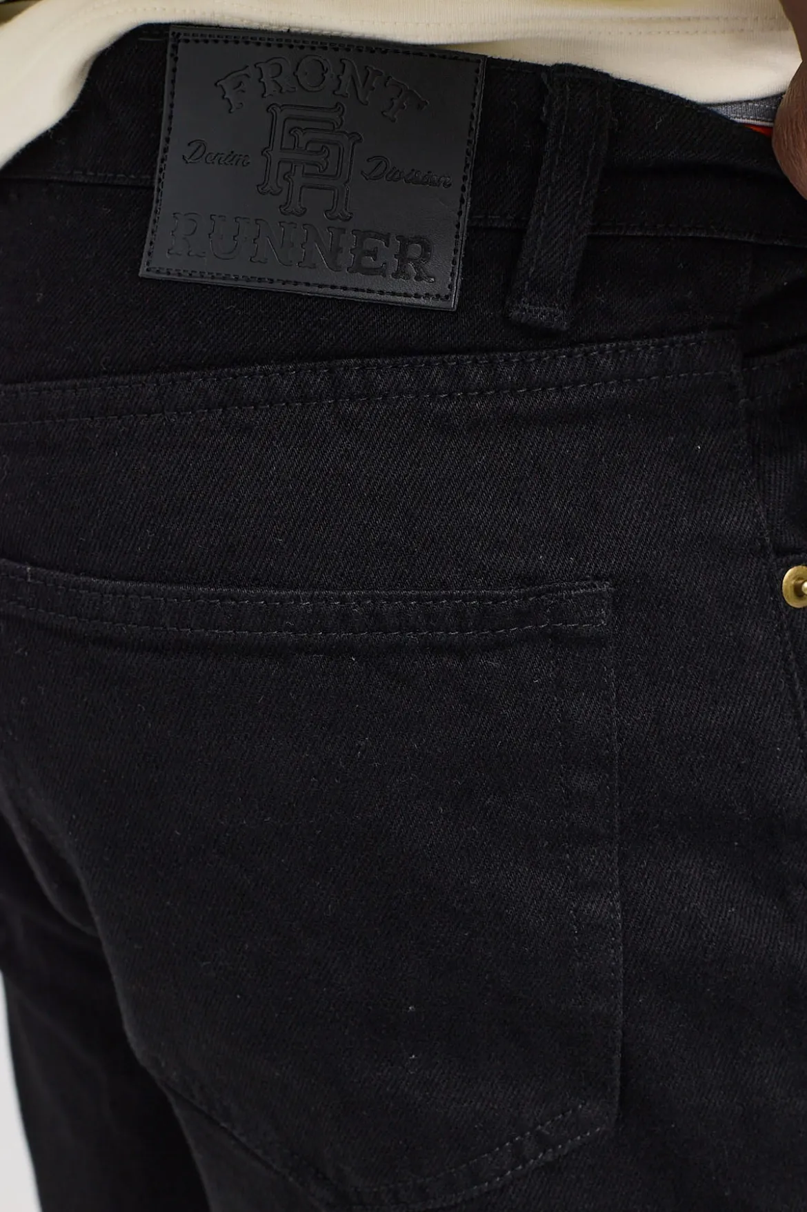 Straight Leg Denim Black