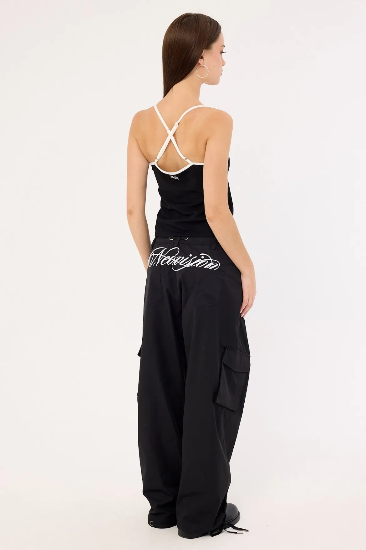 Strata Cargo Pant Black