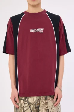 Stratum Oversize Super Heavy Tee Merlot